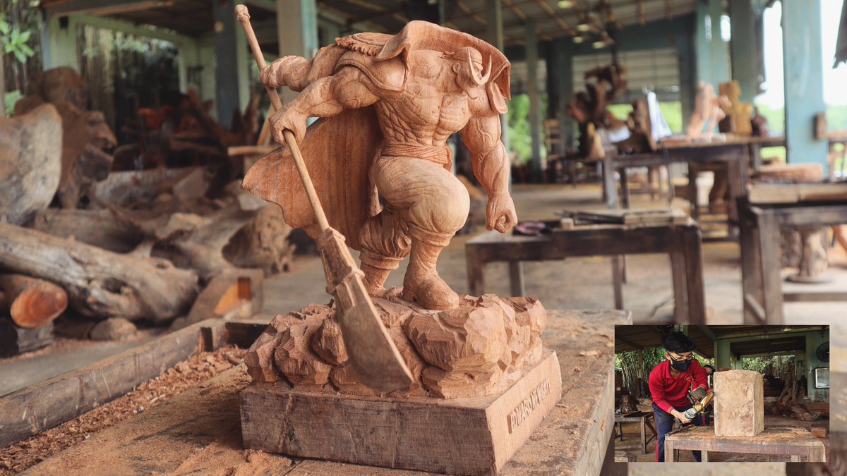 dwoodartstudio's tweet photo. Hey guys!
Did you know Whitebeard's actual height is 666cm (21'10")? 
It would be epic if I could create a 1:1 figure, haha (just imagine this but the size times 22.2)!

For more information on how to purchase this, DM us! 
#whitebeard #onepiece #manga #anime https://t.co/L7LHvtJjGW