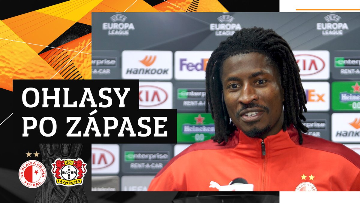 slaviaofficial's tweet photo. 🎙️ | Do zápasu naskočil 🇳🇬 @peter_olayinka1 z lavice a jedinou brankou zápasu zařídil na úkor vlastního zdraví tři body! Pro #slaviatv si snažil vzpomenout na gól a při něm utrpěné zranění a vyhlížel utkání s Nice. #UEL #slab04
📺 OHLASY ➡️ https://t.co/9vXskm9I3Z https://t.co/2wyEU9B5uL