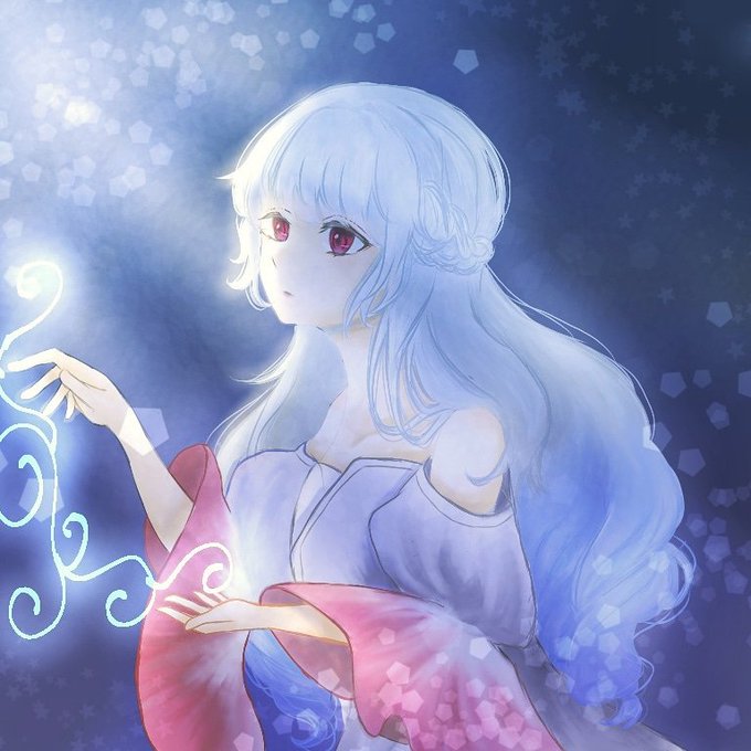 銀髪少女のtwitterイラスト検索結果