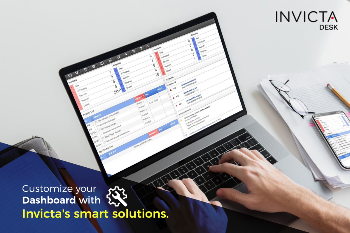 INVICTASoftware's tweet image. With Invicta&apos;s fully configurable dashboard provide quick access of significant details to end-users.