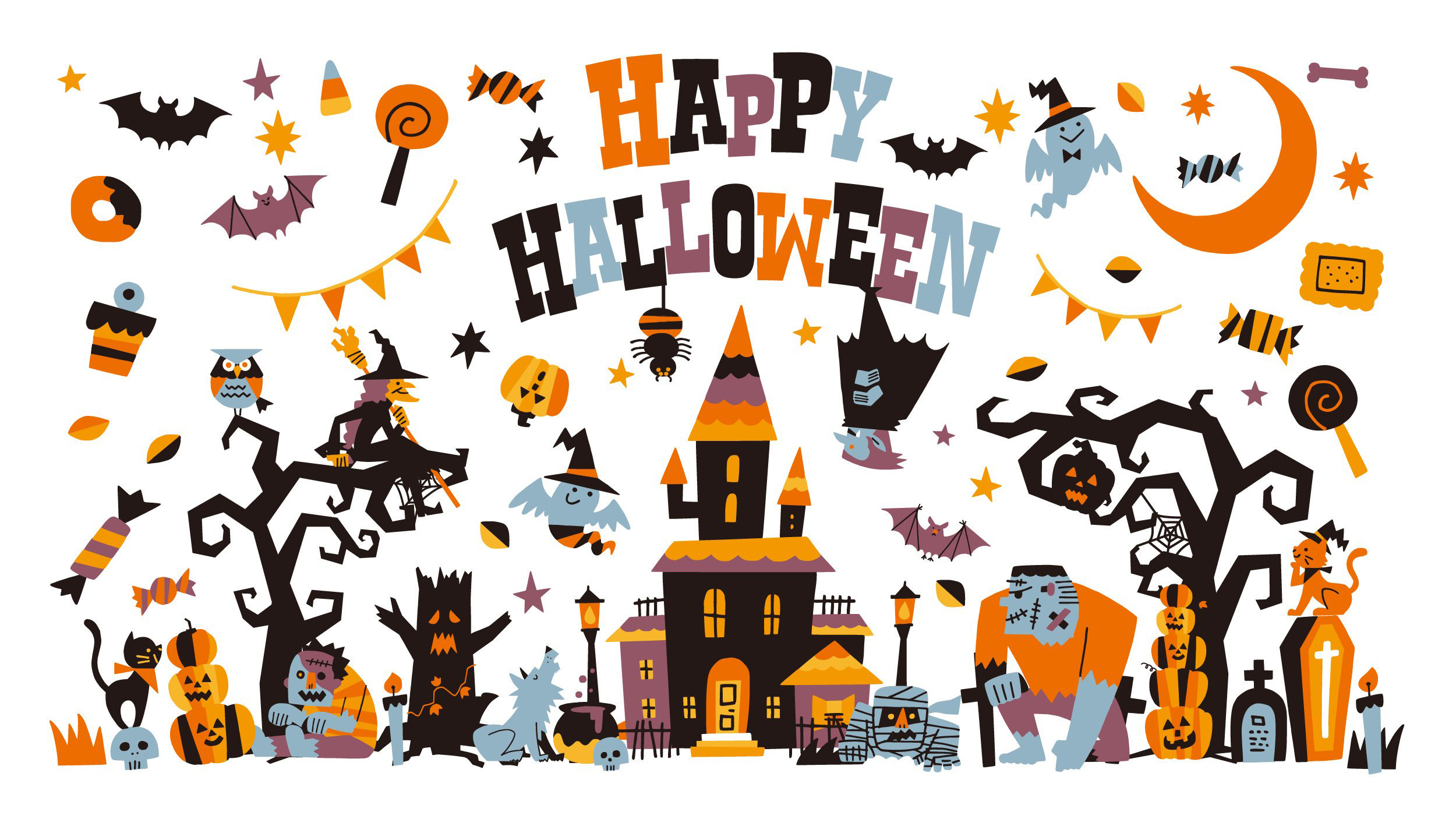 サタケシュンスケ Satake Shunsuke 今年はなるべく家の中で Happy Halloween ハロウィン ハロウィンイラスト Halloween Halloweenathome T Co Ejf16yutb6 Twitter