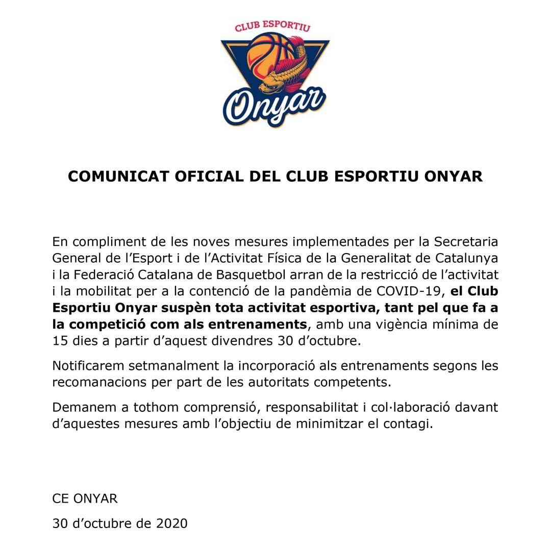 C. E. ONYAR bàsquet tweet media