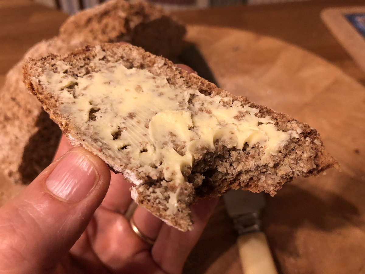 Bovidiva's tweet photo. So huge thanks to the #MooFriendly Jersey #cows at @OldHallFm who produce #milk containing so much #dairy goodness that shaking a jar full of milk finally results in a buttery happy ending, thirty-something years later. 🥛 🧈 4/4 https://t.co/Eh4ANIYNgP