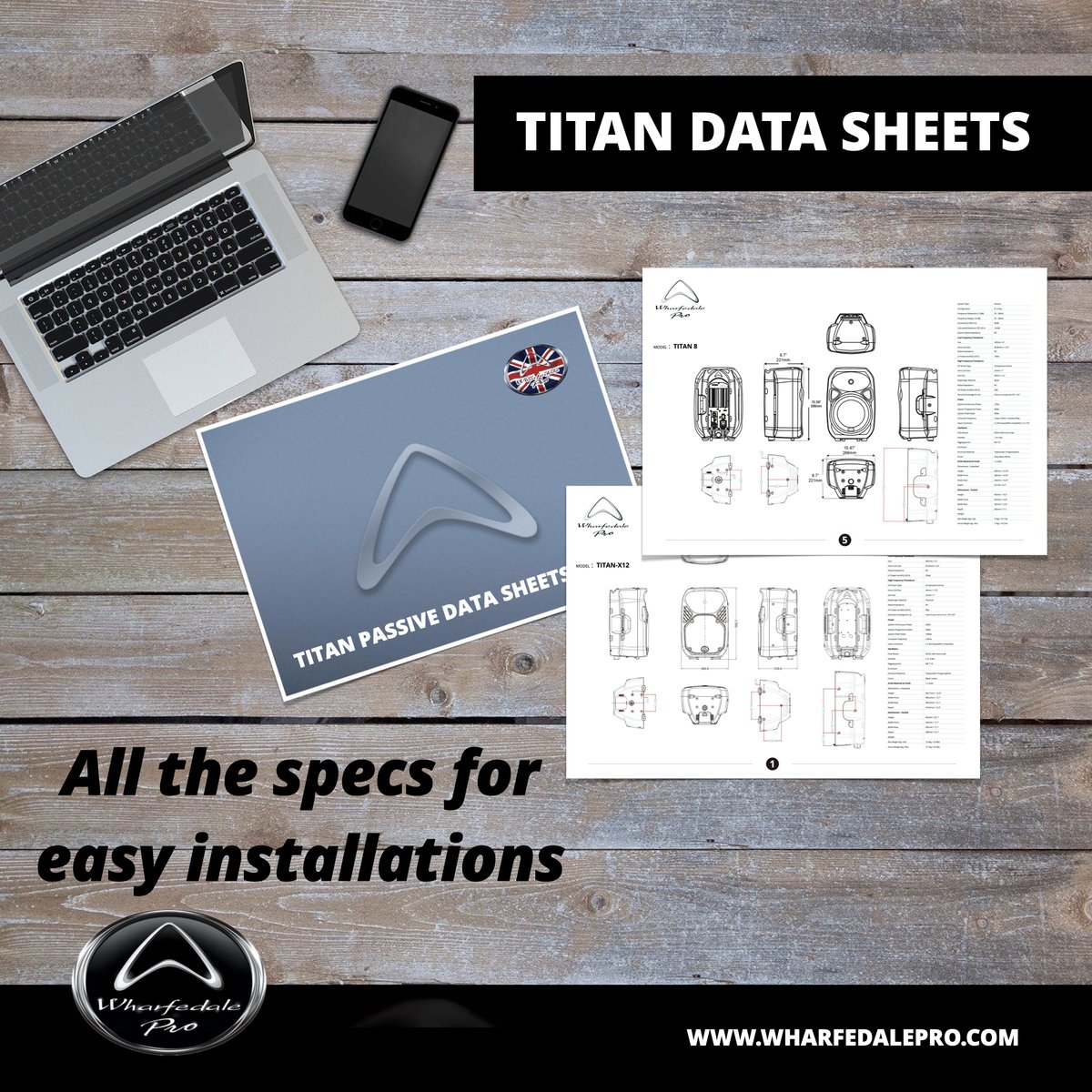 For your next big Titan installation don’t forget we have downloadable Data Sheets they have all the specs &amp; measurements so your install goes to plan

Download Titan data sheets here
wharfedalepro.com/upload/files/d…
 
#installedsound #proaudio #techspec #wharfedalepro #installation