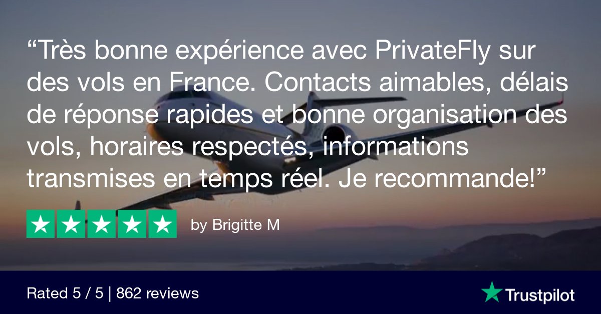 PrivateFly_FR's tweet image. Découvrez ce que les clients ont à dire sur notre entreprise et ses services: ow.ly/ywHd50BZuar 
#avis #temoignages #commentaires