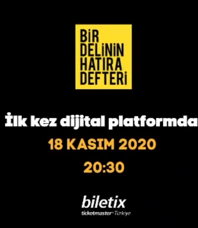 Bu fırsat kaçmaz 👍
#erdalbeşikçioğlu 
#birdelininhatiradefteri 
#tiyatro
#biletix 
#TicketmasterLive