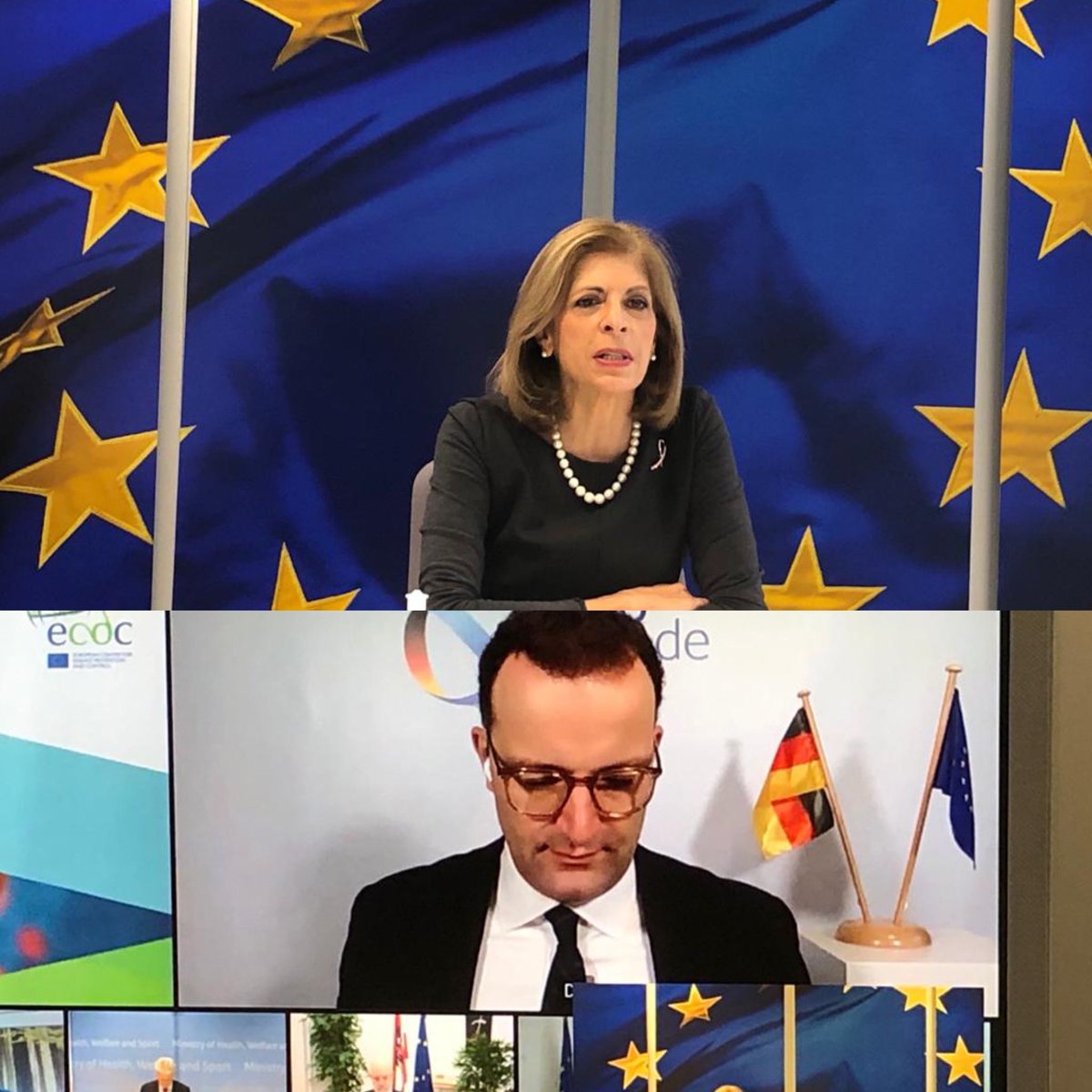 My message to #EPSCO Council
➡️Coordination between 
🇪🇺Member States on #COVID19 measures ensures clarity, safety &amp; trust. From testing &amp; contact tracing, travel, vaccines or quarantine, we are here to support them. 

#EUCO message was clear last night: we are #StrongerTogether