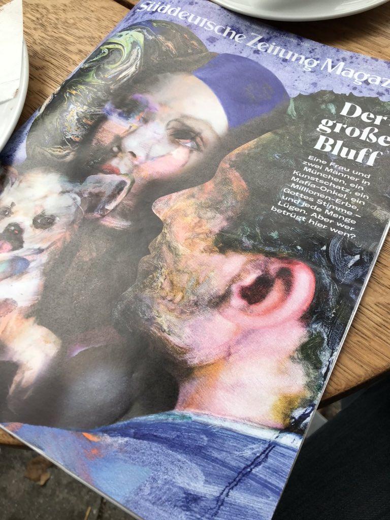 Wieviele Plottwists verträgt eine Geschichte? Mehr als man denkt. Halleluja, ist das gut. Verrückt. Kategorie: Kann man sich (fast) nicht ausdenken. <a href="/patrickbauer/">Patrick Bauer</a> <a href="/tillkrause/">Till Krause</a> <a href="/TimmKlotzek/">Timm Klotzek</a> <a href="/szmagazin/">SZ Magazin</a> #lesen #kaufen #wundern #amüsieren #plottwist