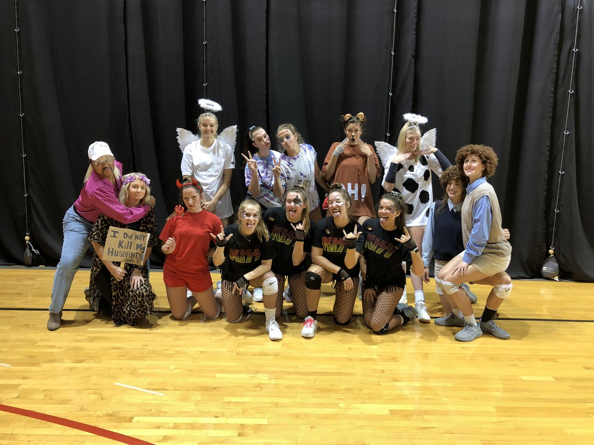 UVAWiseVball's tweet photo. Annual Halloween practice 👻🎃 https://t.co/Tx8qqiGHYR