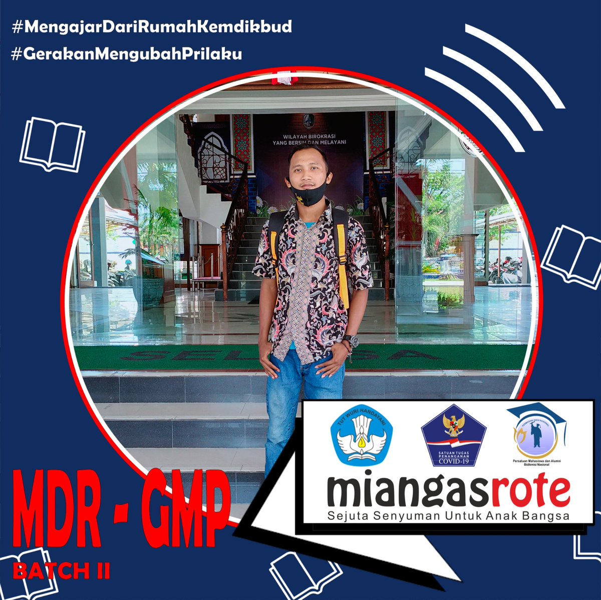 Alangkah baiknya untuk kita semua  selalu mematuhi peraturan pemerintah ditengah tengah pandemi saat ini agar terhindar dari virus corona dan virus lainnya.
#EdukasiPerubahanPerilakuBidikmisi #MengajarDariRumahKemdikbud
<a href="/ditjendikti/">PDDIKTI</a> @bppPDN_official pic.x.com/oJsf4g0jJs