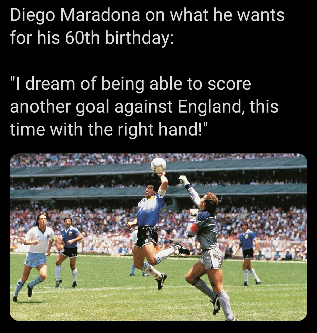 Happy Birthday Diego Armando Maradona   