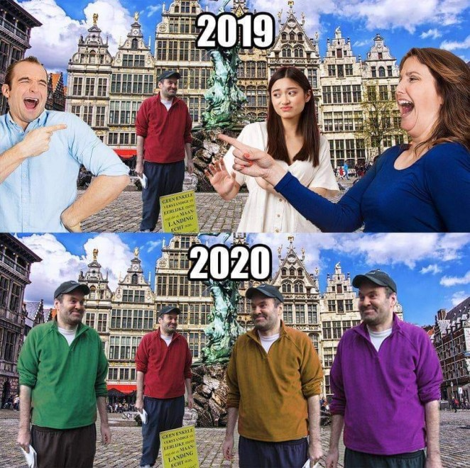 Carroarmato0's tweet photo. 2020 in België #markpeeters https://t.co/M1D49wptLk