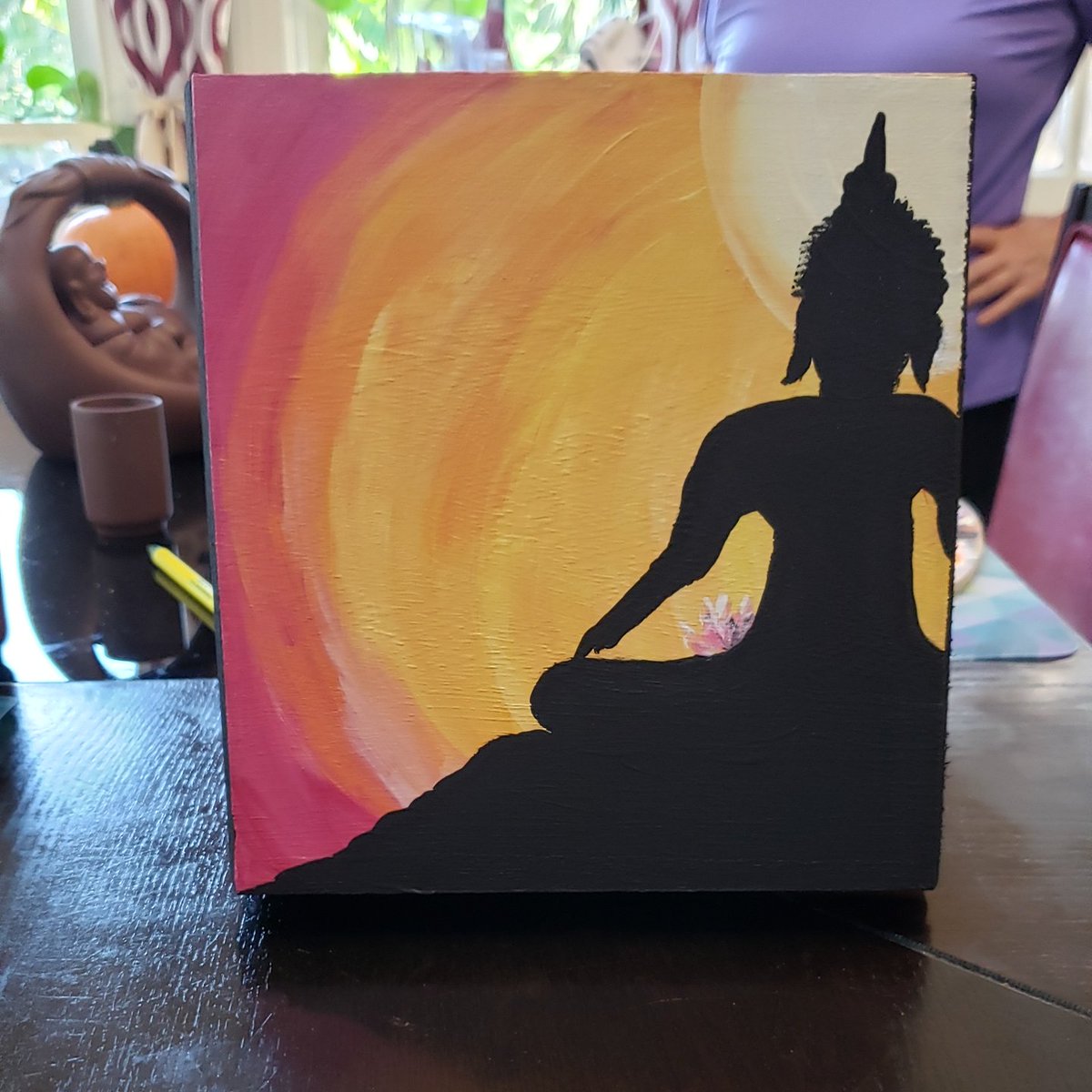 1111Experiences's tweet photo. Buddha hand painted box.
Fun decorative and hiding spot!
Keep anything you want inside this box!
Be creative 🕉
#LauraLockhart #christmasideas https://t.co/3AMO3MGSsk