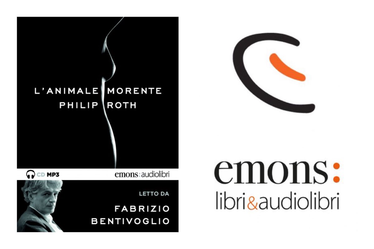 thrillernordico's tweet photo. Audiolibro. L’animale morente ( @EmonsEdizioni #philiphRoth #fabriziobentivoglio #ascolto #consiglio #lanimalemorente)
Un’opera ricca di cocente intensità, in cui si alternano pericolosamente morte ed eros
Recensione 👉 https://t.co/5tyH3BVTyP… di @vallascianisimo https://t.co/qiUyVcDmVA