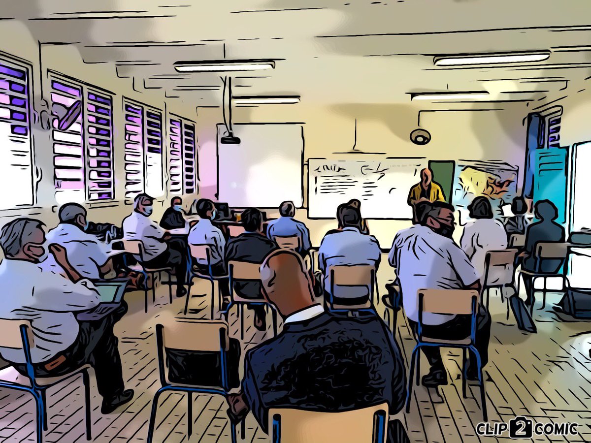 #JAI974 #Eduinov Dernier jour du séminaire de l’innovation avec des personnels d’encadrement, pour faire de son établissement une grande école ! <a href="/diversifier/">François Muller</a> <a href="/CardieReunion/">CARDIE REUNION</a> <a href="/AcLaReunion/">Académie de La Réunion</a> @MehdiDahmani20 ⁦@LothAgnes⁩ ⁦<a href="/macejeanluc974/">Macé Jean-Luc</a>⁩