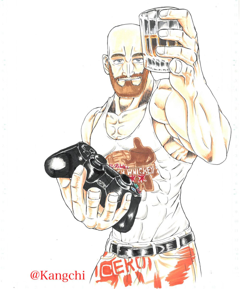 Kangchi's tweet photo. #今月描いた絵を晒そう
#Vaudevillains
#QuiteManly https://t.co/ypSMgRp93A