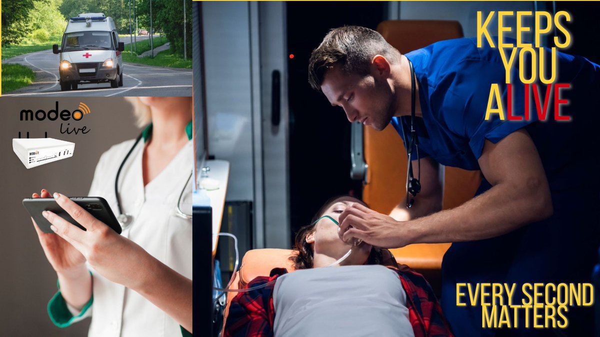 Modeo_Live's tweet photo. MODEO keeps you ALIVE, because every second matters!

Solutions De Communication Modeo Pour Ambulances

Soluciones De Comunicación Modeo Para Ambulancias

Ambulanslar için MODEO Haberleşme Çözümleri
#health #technology #communication  #remotemonitoring #videoconferencing #covid19 https://t.co/ItCI4MaQSi