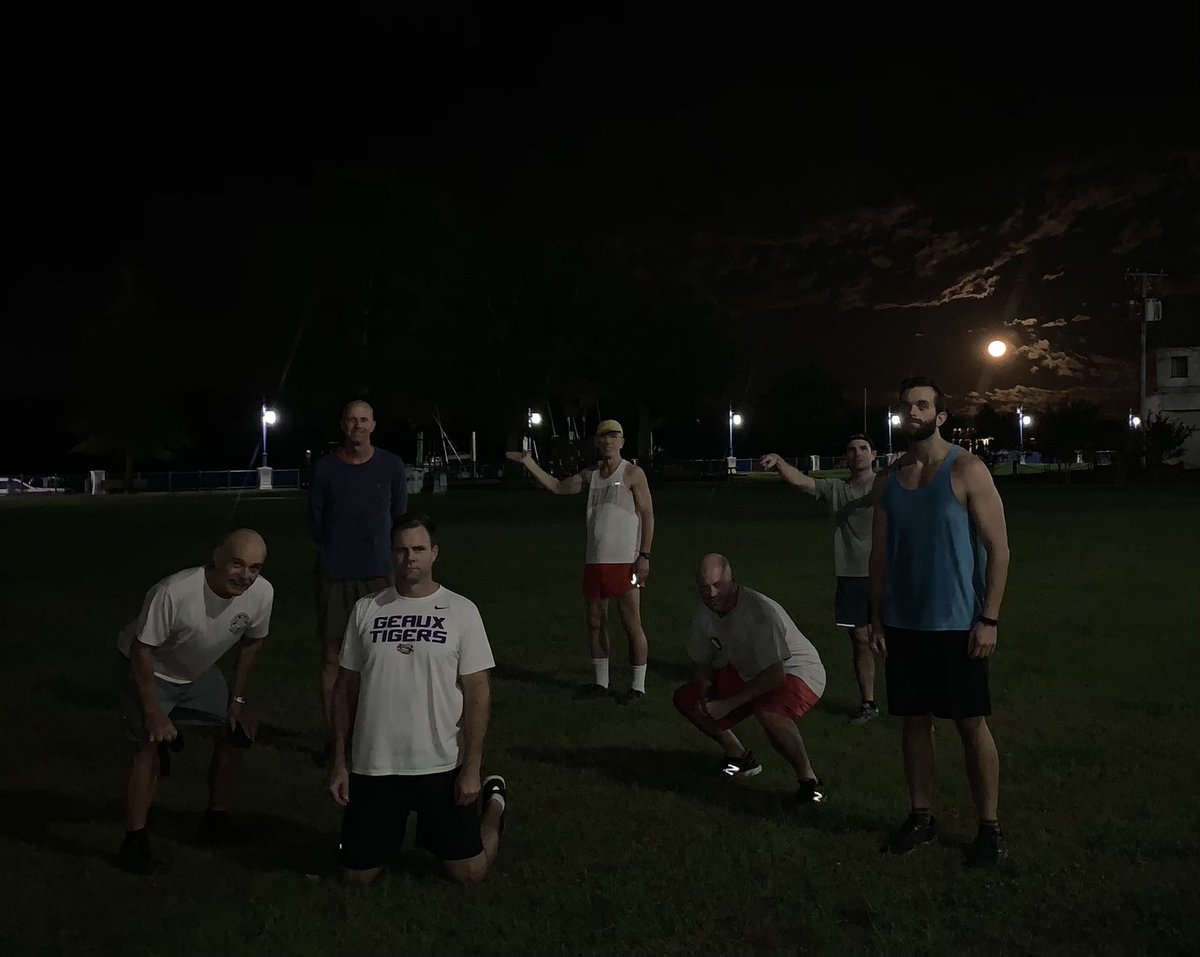 Cadmus126's tweet photo. 7 @F3WashingtonNC PAX got up and got better this morning with some miles at #RunForgiven and some knocked out a virtual 5k to support the Food Pantry of Bertie Co. Nice work men! https://t.co/w2AO5DUBFf