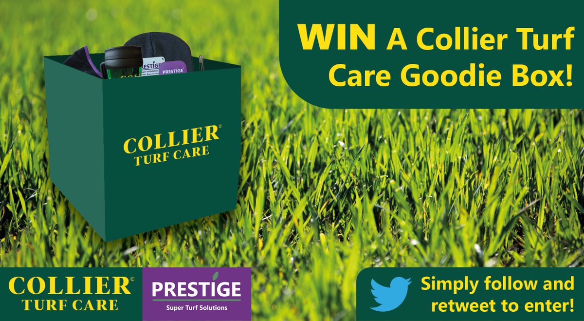 CollierTurfCare's tweet image. 🌱 WIN A COLLIER TURF CARE GOODIE BOX! 🌱

Fancy winning a box of CTC/Prestige goodies? 😱

Simply follow us on Twitter and retweet this to enter! 

Competition closes 4pm Friday 13th November

#FridayFeeling #TheGrassGuys #Friyay