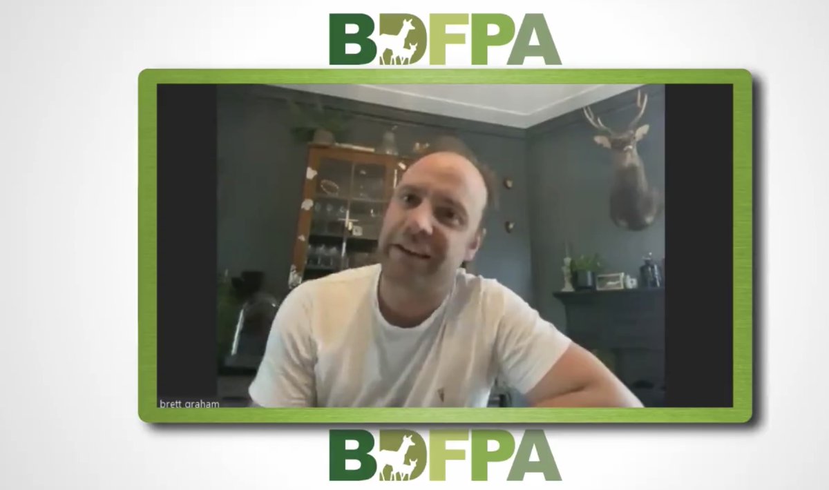 BDFPAnews's tweet photo. Brett Graham: "The customer is the the start, finish and middle of everything I do". It's important that we ensure the customer is at the centre of our journey and help them to get to know and connect with #venison as a product. #BDFPA2020 #deerfarming #parkdeer https://t.co/dRh3yNDXFN