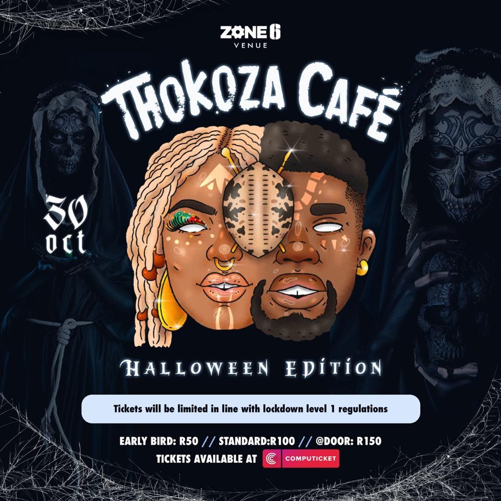 unclegeorge_asf's tweet photo. PreSold Tickets are officially SOLD OUT π₯΅π₯΅π₯΅π₯΅
π¨π¨π¨you can still get your ticket at the door for R150, but tickets at the door are limited so get there early
#ThokozaCafe #Zone666 https://t.co/G0jcyB1Zac