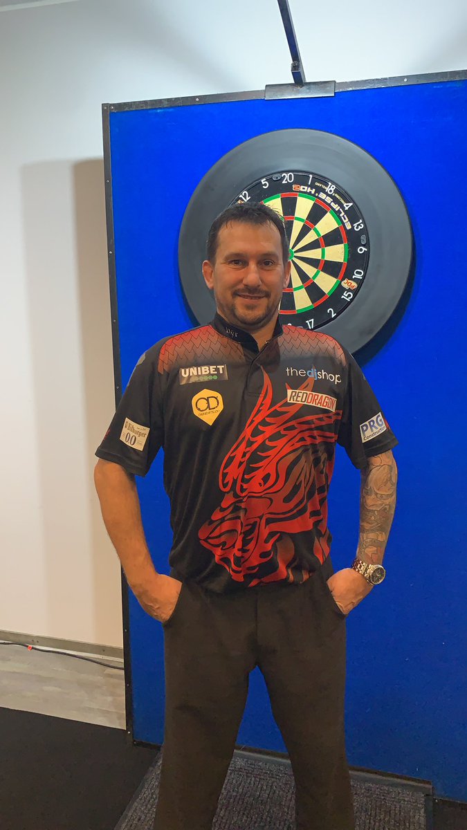 Jonny Clayton (@jonnyclay9) on Twitter photo Just at venue for the <a href="/unibet/">Unibet</a> <a href="/OfficialPDC/">PDC Darts</a> Euro Champs 2nd round - pleased to be working with <a href="/OfficialOLDarts/">Online Darts</a> <a href="/DJShopDarts/">DJ Shop Darts</a> <a href="/reddragondarts/">Red Dragon Darts</a> <a href="/PRGConstruction/">PRG Construction Ltd</a> <a href="/ModusDarts180/">MODUS Sports</a> 🥇👍 Just at venue for the <a href="/unibet/">Unibet</a> <a href="/OfficialPDC/">PDC Darts</a> Euro Champs 2nd round - pleased to be working with <a href="/OfficialOLDarts/">Online Darts</a> <a href="/DJShopDarts/">DJ Shop Darts</a> <a href="/reddragondarts/">Red Dragon Darts</a> <a href="/PRGConstruction/">PRG Construction Ltd</a> <a href="/ModusDarts180/">MODUS Sports</a> 🥇👍