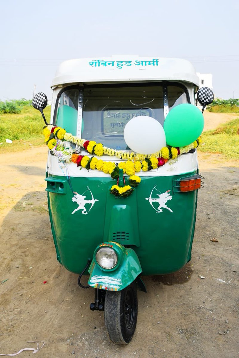rha_india's tweet photo. And we have our very own ride now... courtesy Robin Vishnu! 

The Robin family never ceases to amaze!! Join us to be a part of this war against #hunger - https://t.co/Pg0x6hu7NL

#RHA #Pandharpur #OneTeam #ZeroHunger https://t.co/gHqbY0NB7X