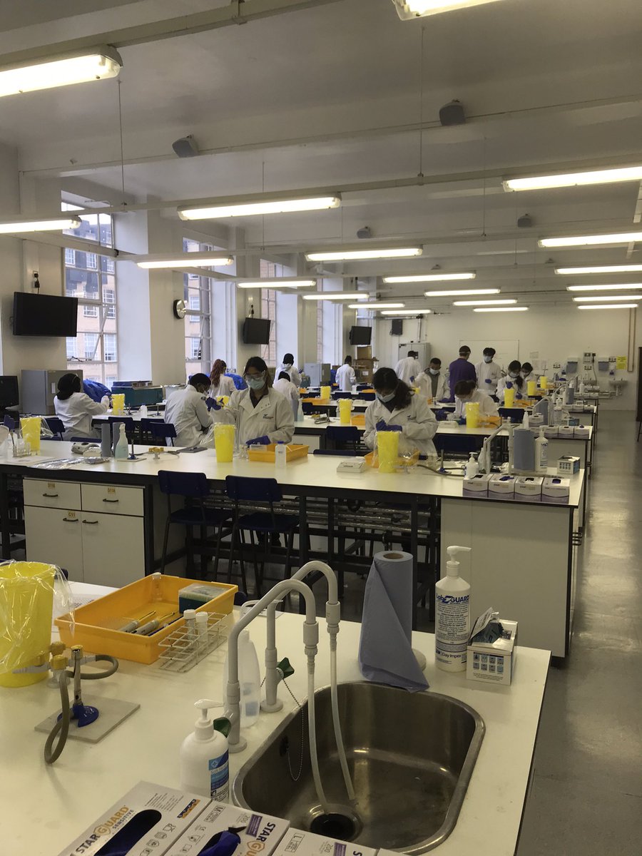 Newly designed Biochem practicals going well 👨‍⚕️👍 <a href="/AstonBioscience/">Aston Biosciences</a>