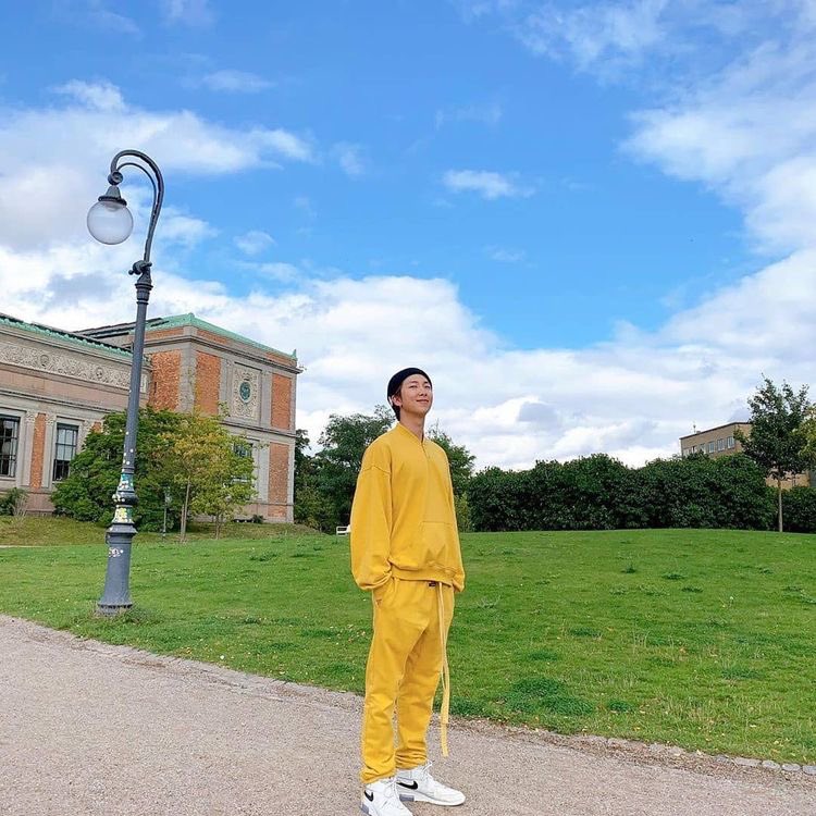 namjoon as himself —a healing thread.