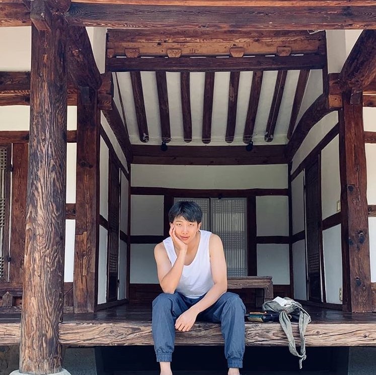 namjoon as himself —a healing thread.