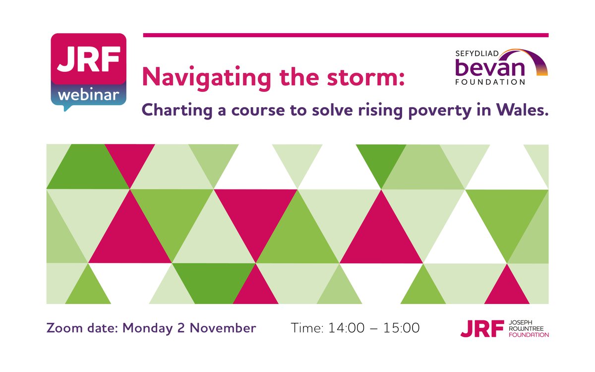 On Monday we release our state-of-the-nation report Poverty in Wales 2020. Join us, @BevanFoundation, and an expert panel chaired by @ITVCaroleGreen as we analyse the report's findings and discuss the interventions needed to provide stability for low-income families in Wales 👇 https://t.co/MJLxUVfYKC