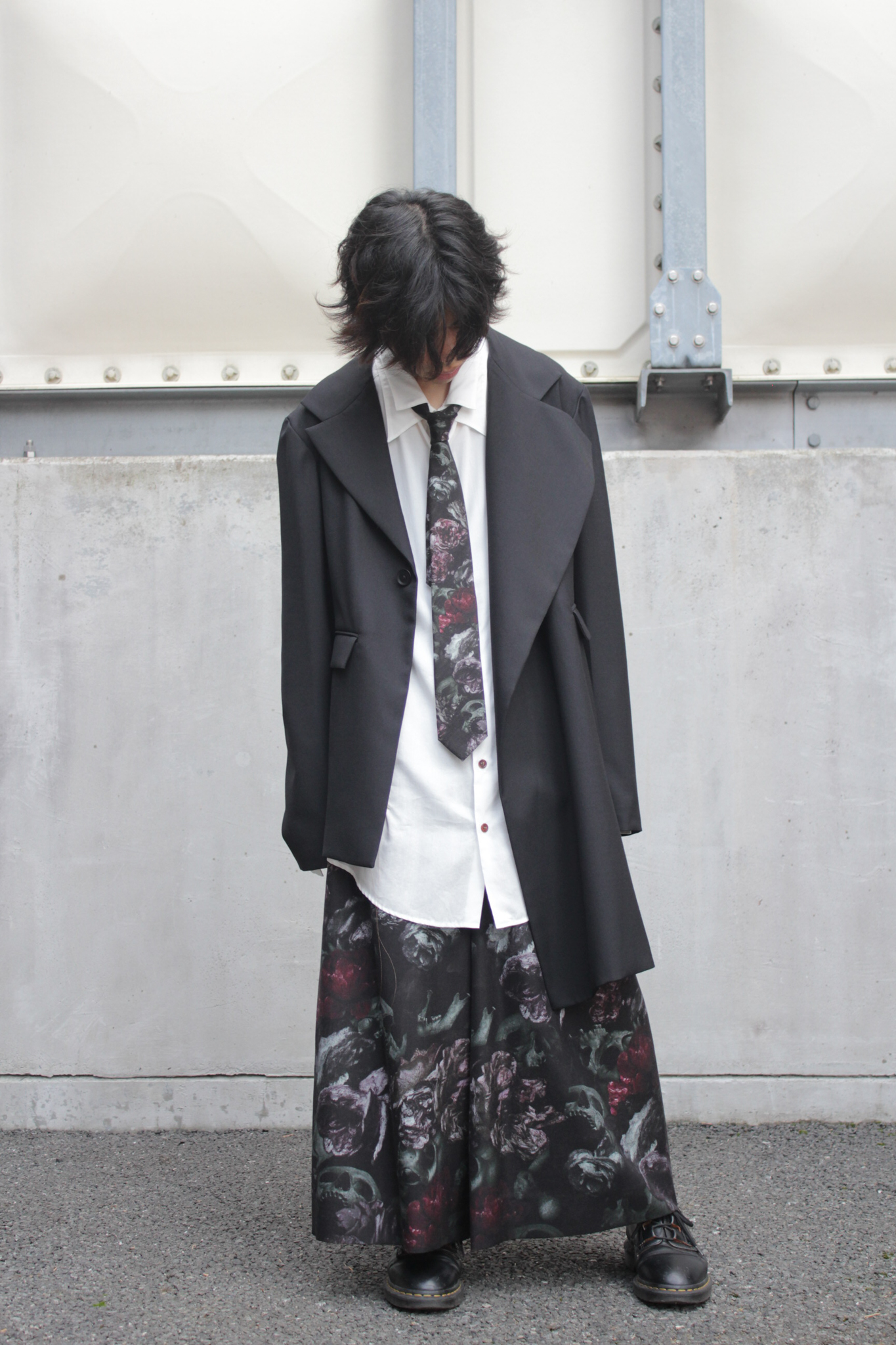 貴重】LADMUSICIAN☆19SS☆青薔薇☆ネクタイ☆ラッドミュージシャン