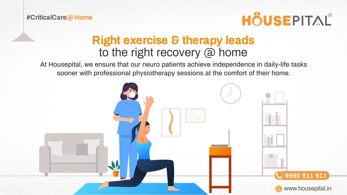 Housepital_Care's tweet photo. At Housepital, we ensure that our #neuro patients achieve independence in daily life, with our professional #physiotherapy sessions, in the comfort of their homes.
#CriticalCareAtHome #CriticalCare #CareAtHome #RecoveryAtHome #Therapy #Housepital https://t.co/W2DaulTvOt