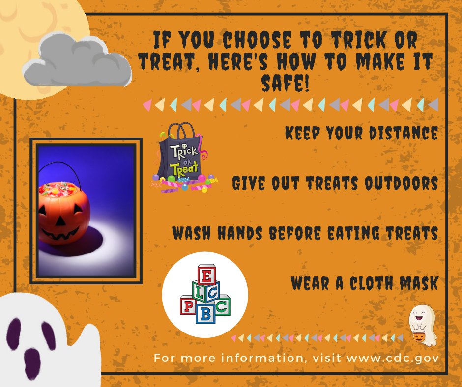 ELCPalmBeach's tweet image. For our #PBC families who choose to Trick-or-Treat this year, make sure to read up on how to collect your candy safely! 🍬

The #ELCPBC wishes everyone a safe, fun, and happy #Halloween2020! 

#ReadyToLearn #ReadyForLife