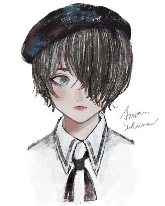 ベレー帽のtwitterイラスト検索結果 古い順