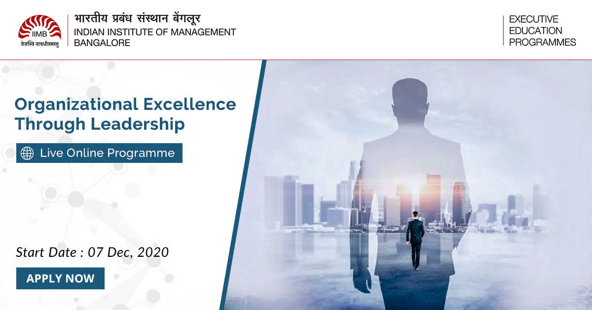 IIMB_EEP's tweet photo. A 8-day online synchronous programme for senior &amp; mid level executives in public and private sector companies to gain insights on how to practice excellence, innovation and inclusion in managing various stakeholders. Apply now!! https://t.co/PgrWS0ioWI

#executiveeducation #iimb https://t.co/bJVlyEcWx7