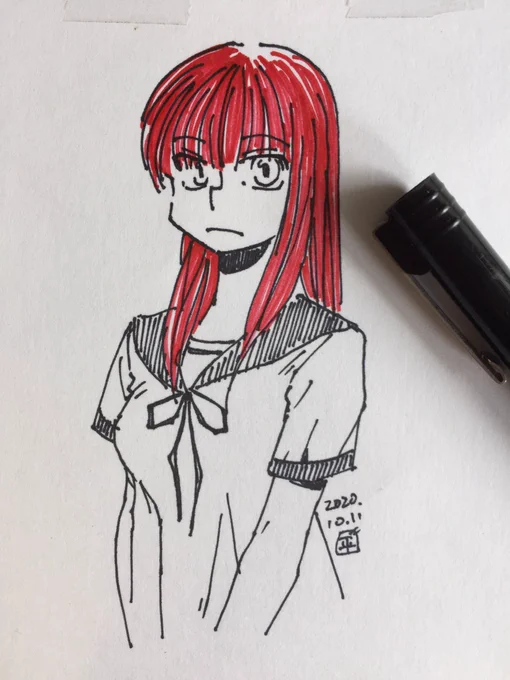 追加 #今月描いた絵を晒そう 