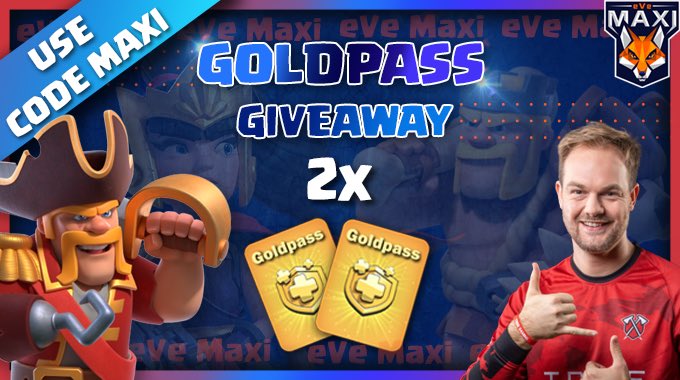 🥳 Pirate King🦑🌊☠️ is here! 🥳

💥GIVEAWAY 💥 between all of you who use a Creator Code! 😏🔥

🏅 2 GOLDPASSES 🏅

🔸Follow me! 🦊
🔸Retweet! 🔁
🔸Tag two friends below! 👫

Winners will be drawn in 2 days on Sunday, November 1st (must have PayPal)🤗

Good luck! 🍀❤️