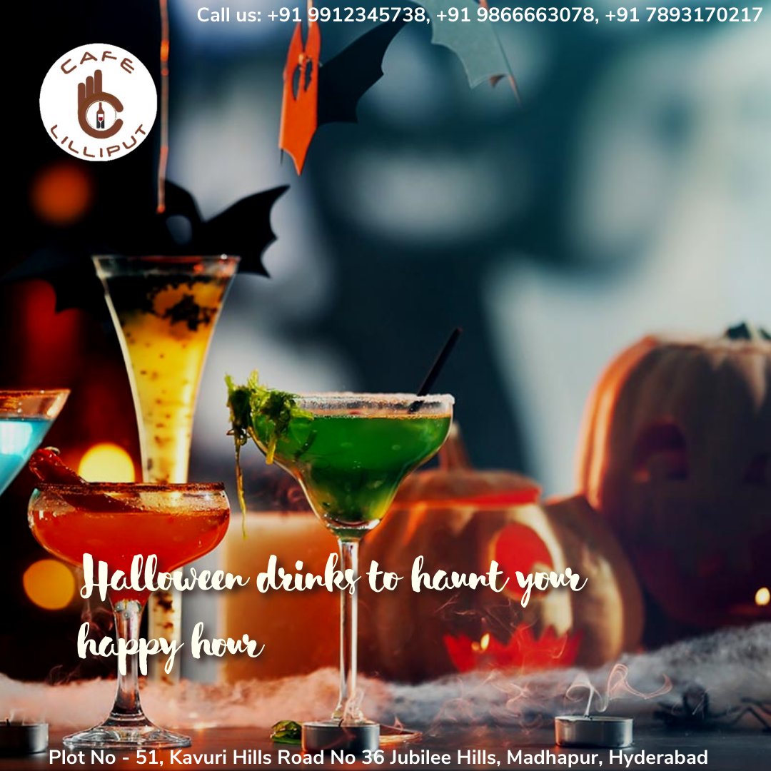 CafeLilliput's tweet photo. It's Halloween time!
.
.
.
#restaurant #food #foodie #foodporn #instafood #dinner #bar #yummy #delicious
#foodlover #foodphotography #lunch #foodstagram #instagood #cafe #chef #hotel  #chaitime #indiatea  #mirzapur2 #halloween #halloweenmakeup #halloweendecr #halloween2020 #hall https://t.co/fZqnBi44m5