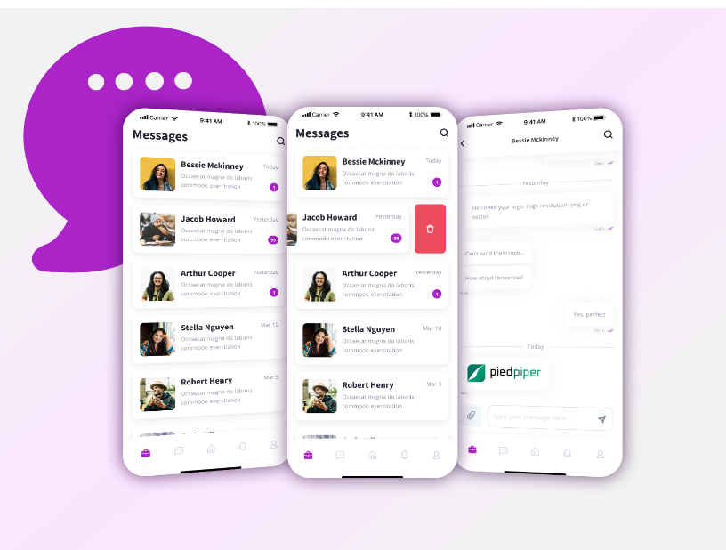 webs_software's tweet image. Connect with your friends and family with the most reliable and user-friendly #messagingapplication. We have designed a smooth and interactive #chatinterface module for site extension for a client which helps in connecting with the audience for quick support.