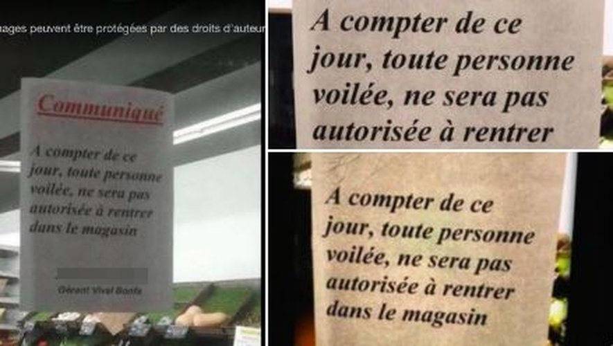 🔴 #Gard #Nîmes : un commerçant interdit l'accès à sa supérette aux femmes voilées en placardant une affiche
https://t.co/YQo5s2Vkfk https://t.co/ndMech7yG2