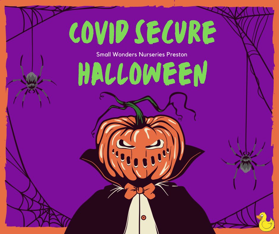 smallwonderspr1's tweet photo. COVID Secure Spooky Season 🎃👻🕷 https://t.co/7d2nl35bhD