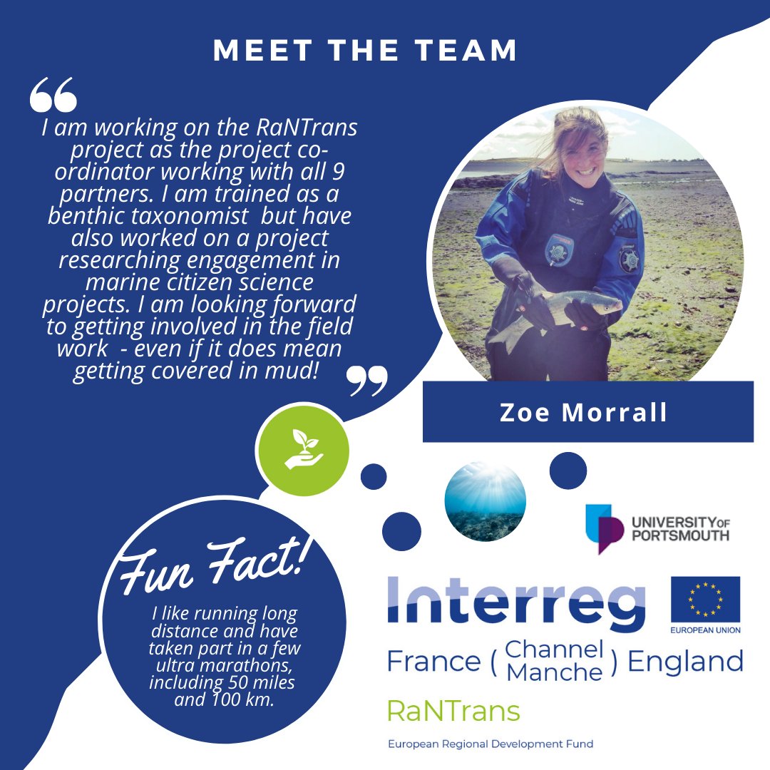 ProjectRaNTrans's tweet photo. Meet the @ProjectRaNTrans team. @marinebio_zoe
is a researcher based at @UoPMarineBiol @portsmouthuni
#thisisascientist #meetascientist https://t.co/5wpD92qic6