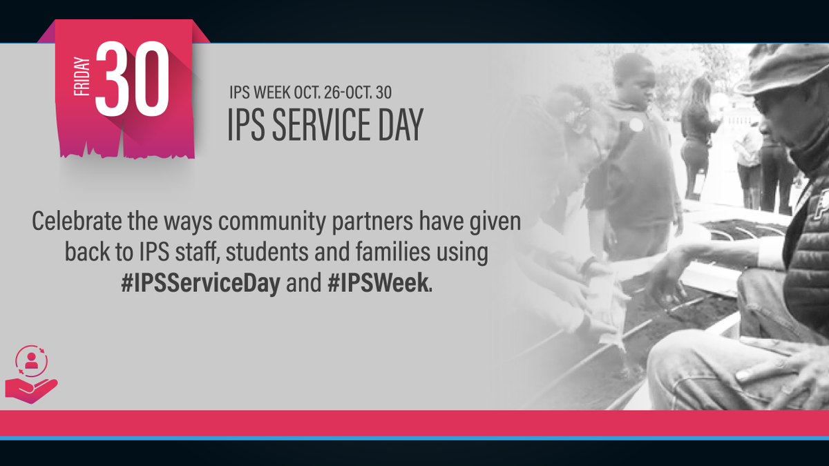 IPSSchools's tweet photo. Celebrate the many community partners who have given back to IPS staff, students and families. From playgrounds to books, to murals, food, tutoring and more, our community partners are invaluable. Share the amazing ways our partners have helped IPS. #IPSServiceDay #IPSWeek https://t.co/qFvbH6QwO2