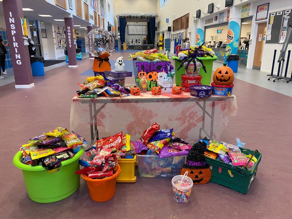Thank you to everyone who handed in sweets today!