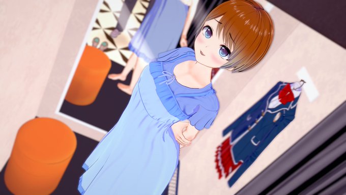 2つSD配布します～
試着室の方はポーズ変えちゃっても大丈夫です👍
https://t.co/eFyC0fSv0L
#コイカツ 