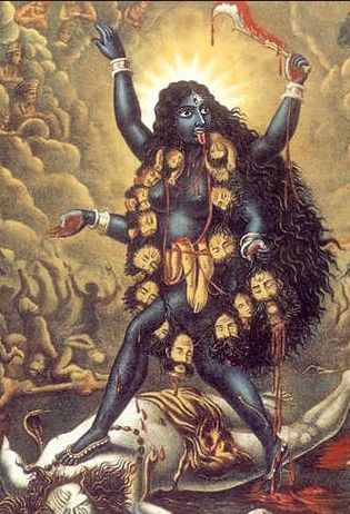 The destructive feminine appears in many forms - as Artemis, Diana, Lilith, even Eve. Buddhist & Hindu Tantraespecially loves destructive goddesses & dakinis like Kali, Bhairavi, Vajrayogini, and others.