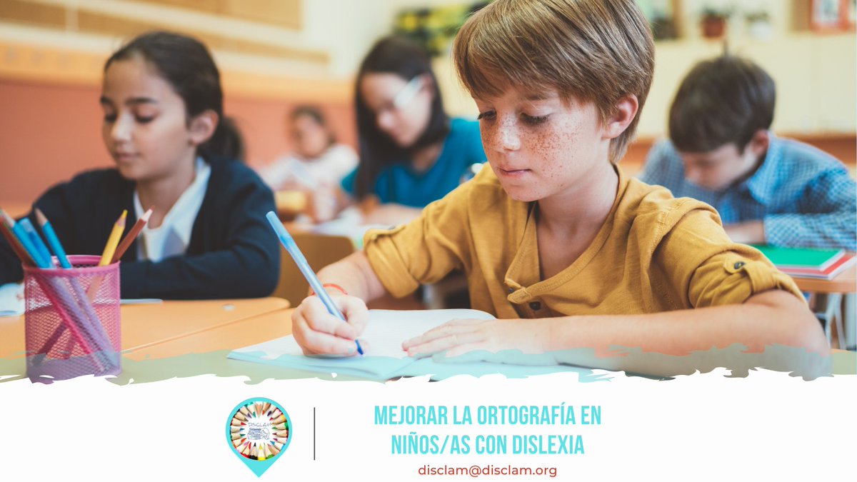 DisclamF's tweet photo. Mejorar la #ortografía en niños y niñas con #dislexia 👉 https://t.co/ULZLrp1vIR

#DISCLAM #DificultadesEspecíficasdelAprendizaje #DEA #CLM https://t.co/y3tg2BiyOL