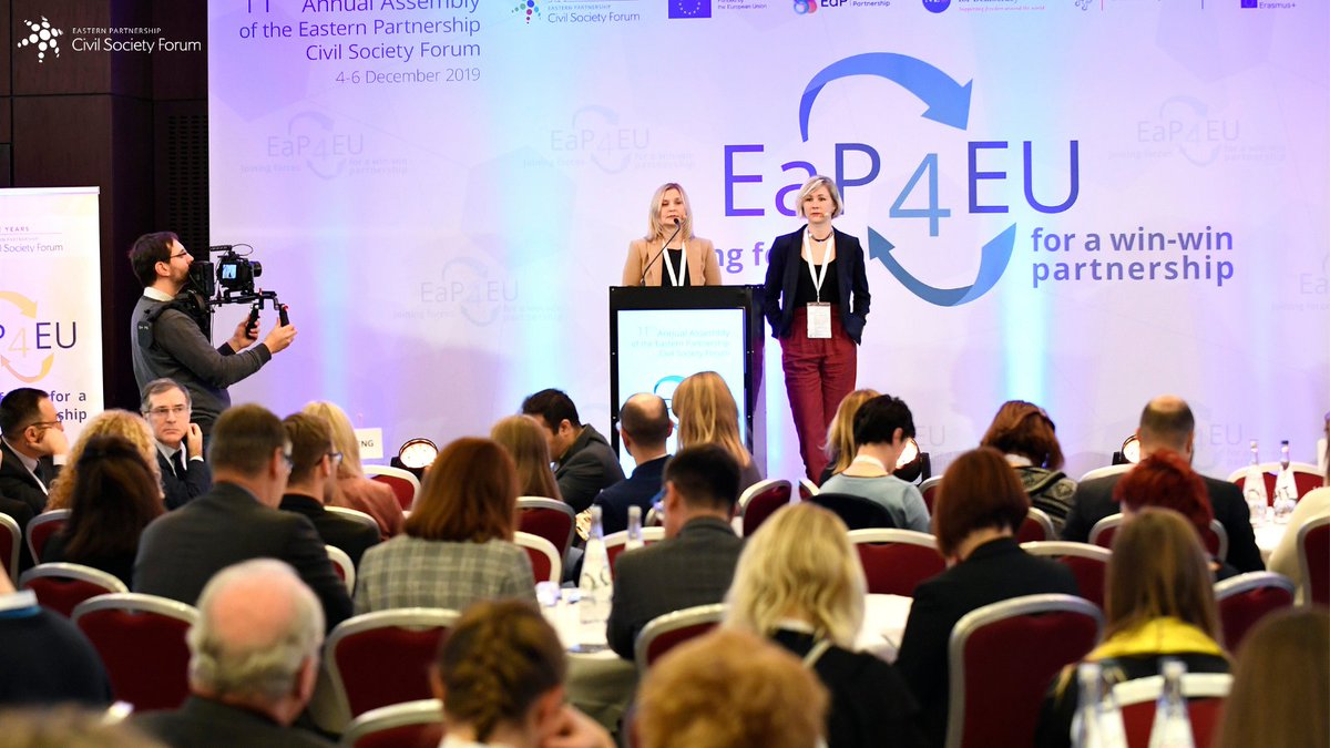 eapcsf's tweet photo. 🤩Less than 6 weeks to go until the #EaPCSF Annual Assembly 2020 #EaPAA2020!
Cant wait? Check our throwback to last year's EaP CSF Annual Assembly #AA2019! In 2019, the 11th AA “EaP4EU: Joining forces for a win-win partnership” took place in Brussels🇧🇪! Stay tuned! #EaPAA2020 https://t.co/6FZAsuV7MR