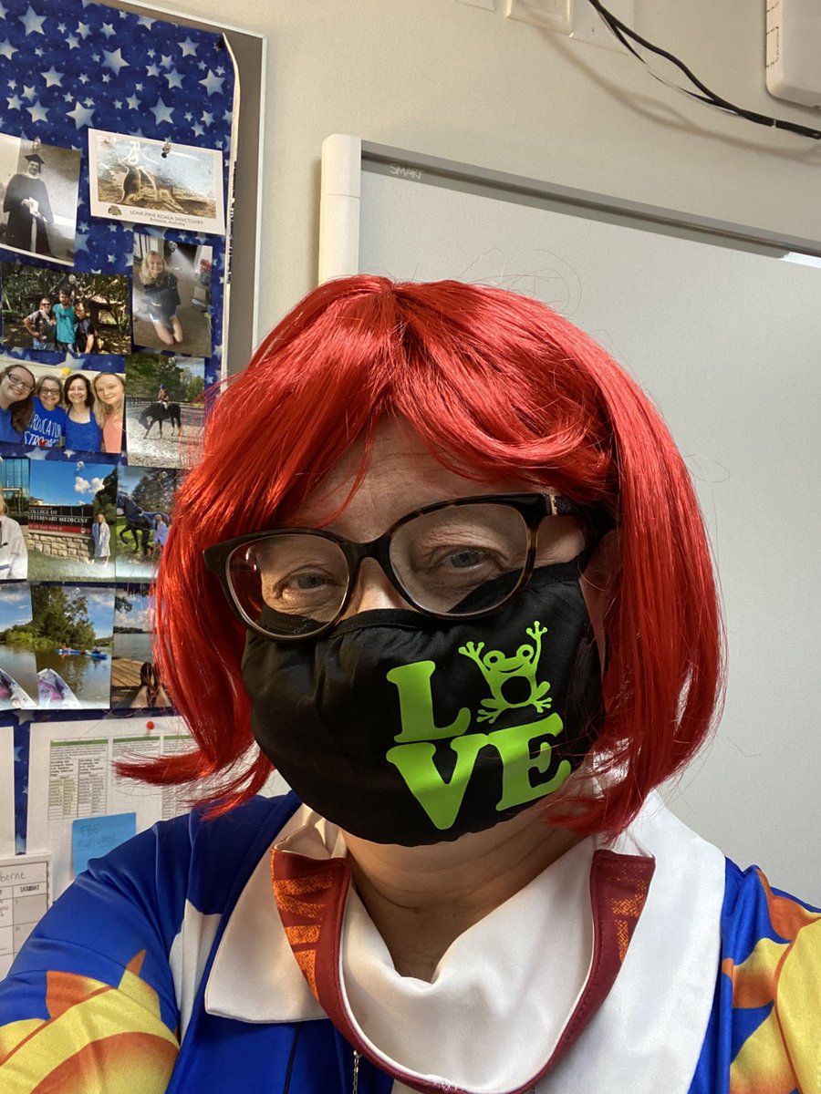 Ma. Frizzle is visiting at FBE today!